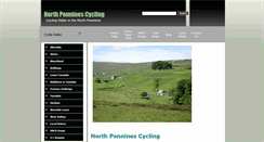 Desktop Screenshot of northpenninescycling.co.uk